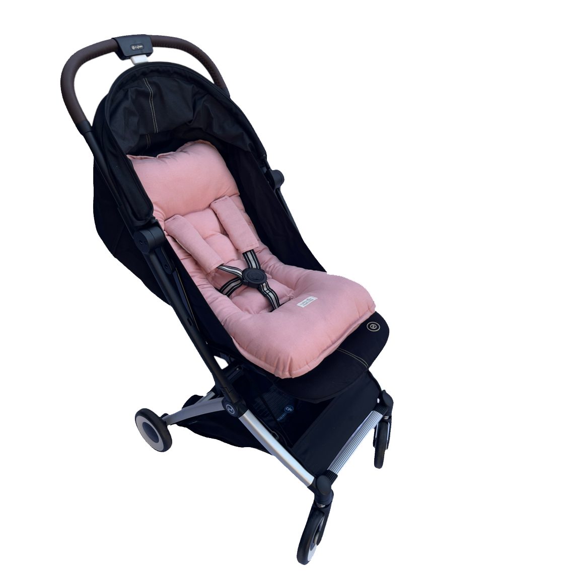 Protector Tirante de coche Lino Palo Rosa Babymattress