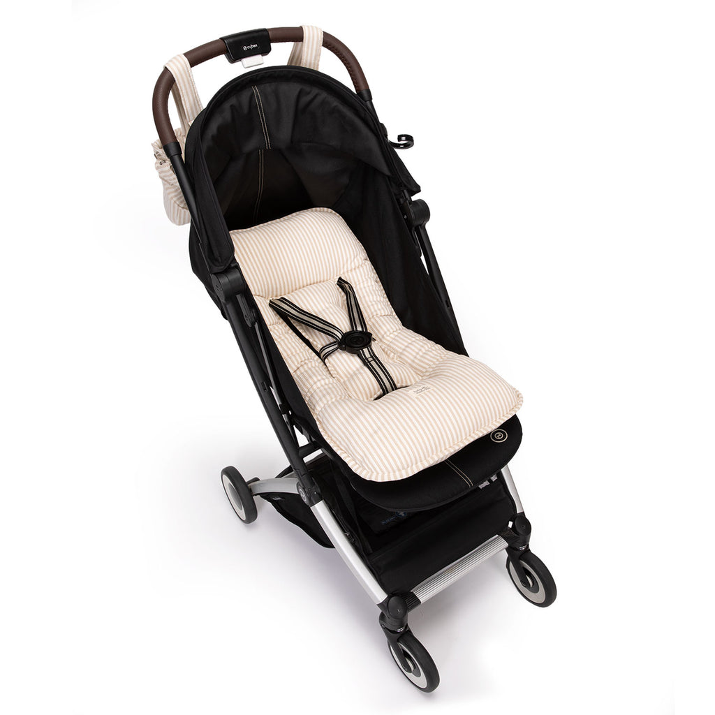 Cojín Beige Rayas