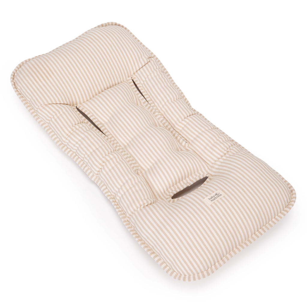 Cojín Beige Rayas