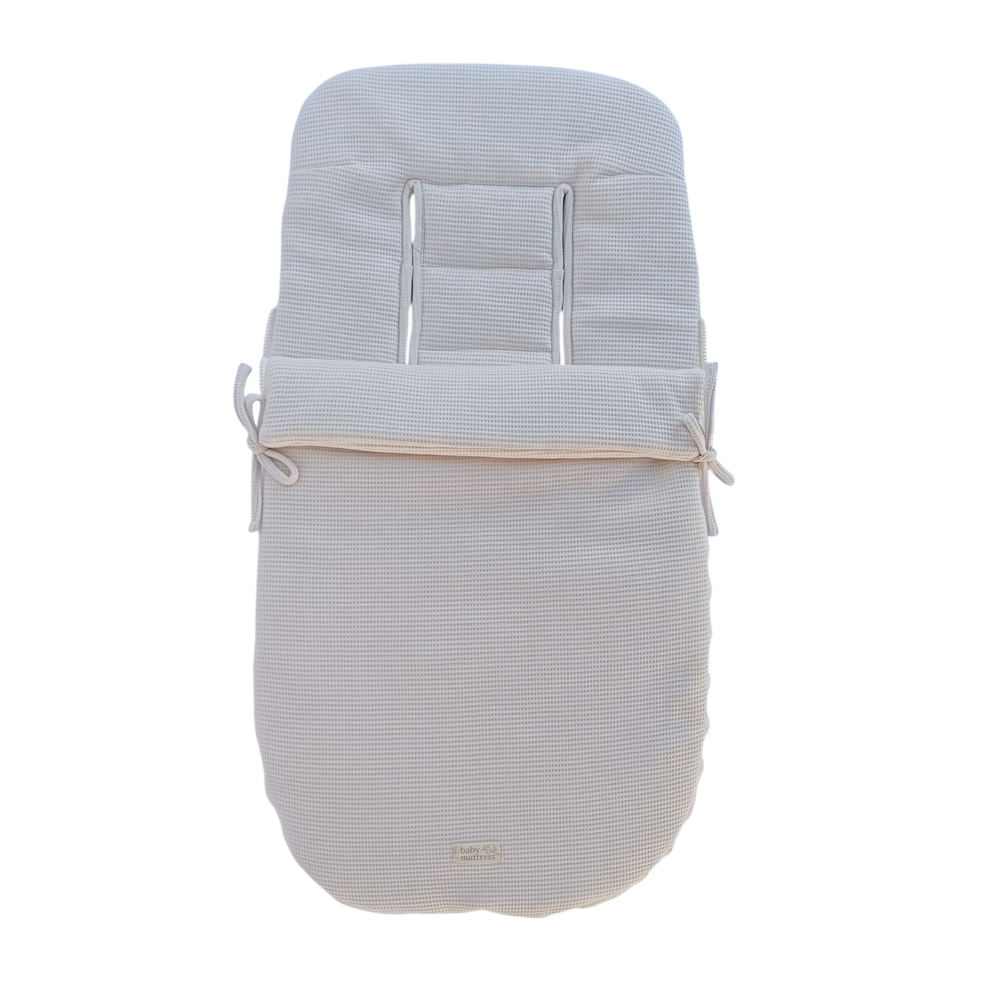 Saco Blanco Waffle