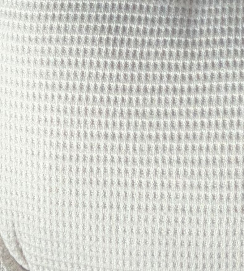 Cojin Blanco Waffle