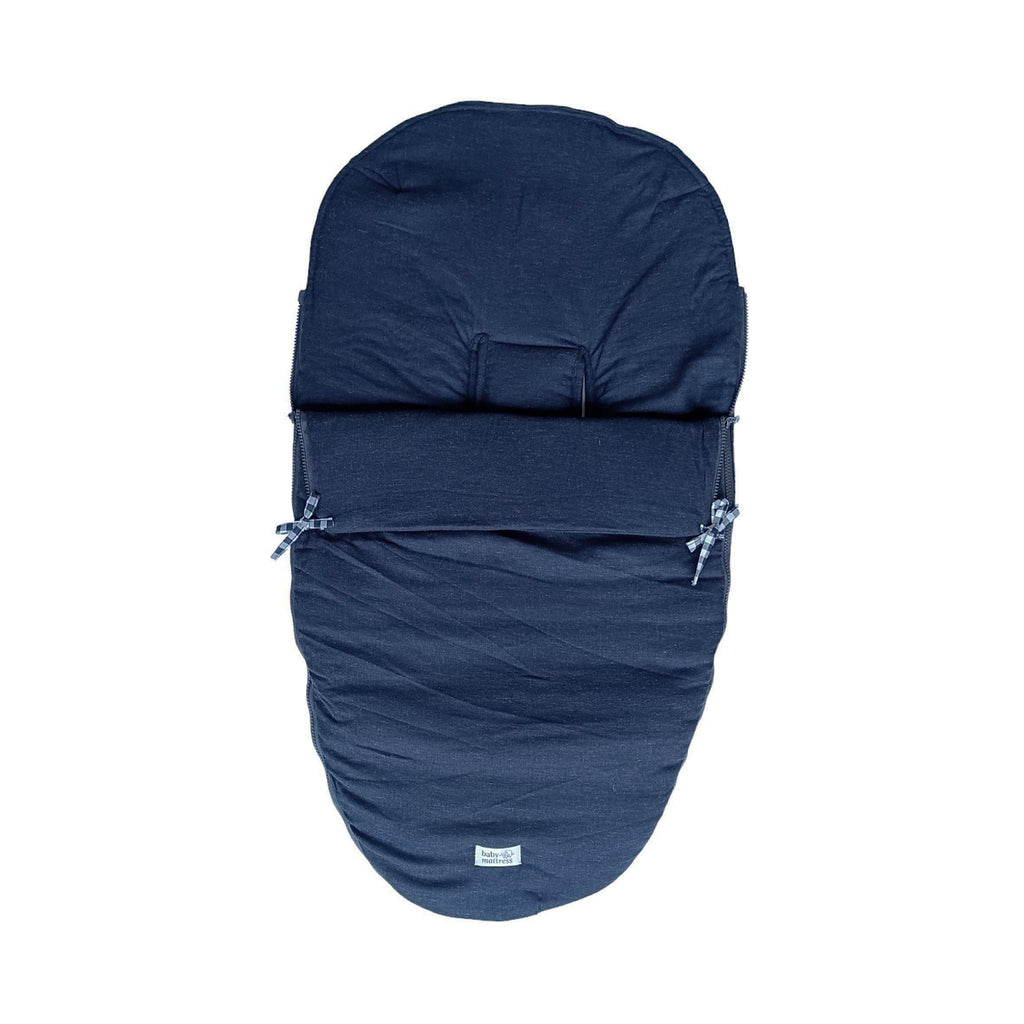 Saco de coche Lino Azul Marino Babymattress