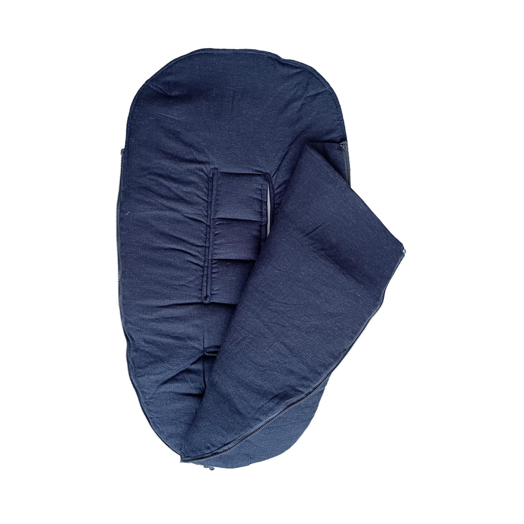 Saco de coche Lino Azul Marino Babymattress